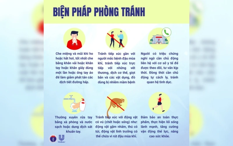 Chủ Động Phòng Chống Bệnh Đậu Mùa Khỉ