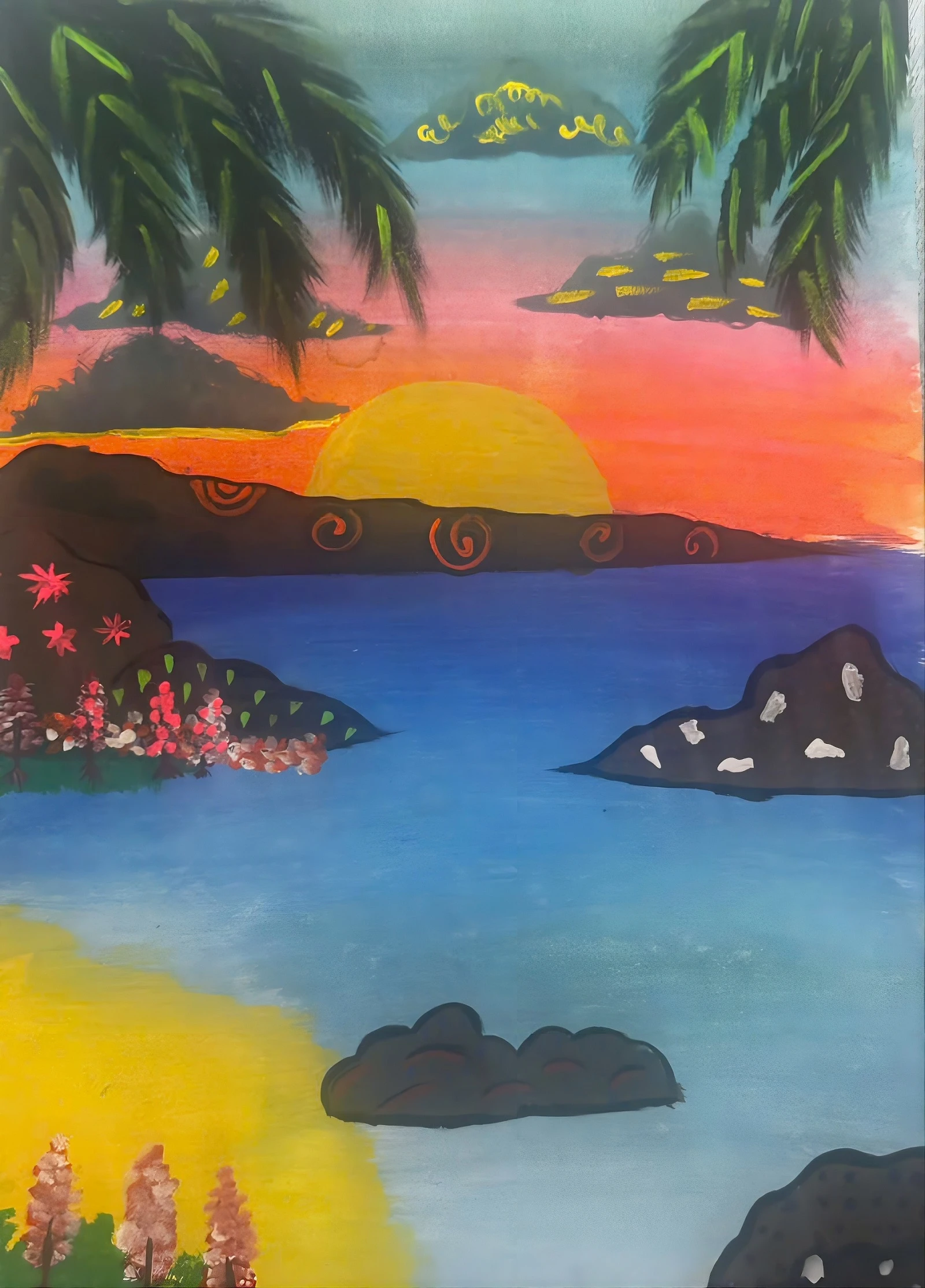 GIỜ HỌC MỸ THUẬT – NƠI NUÔI DƯỠNG SÁNG TẠO CHO GIÁO VIÊN MẦM NON TƯƠNG LAI