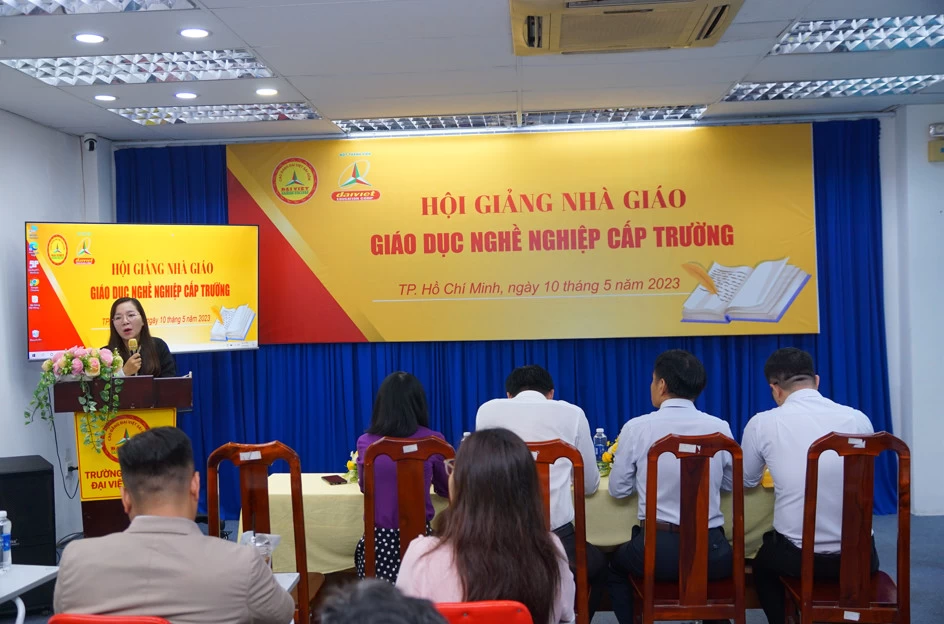 Hội Giảng Nhà Giáo Giáo Dục Nghề Nghiệp Cấp Trường Năm Học 2022 - 2023 - 2