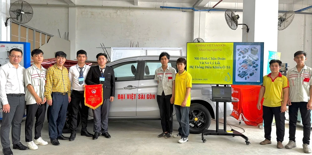 KHOA CÔNG NGHỆ Ô TÔ ĐẠI VIỆT SÀI GÒN - TIÊN PHONG ĐÀO TẠO NHÂN LỰC THỰC CHIẾN