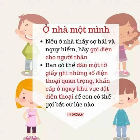 KỸ NĂNG SINH TỒN GIÁO VIÊN VÀ BA MẸ NÊN TRANG BỊ CHO TRẺ CON.