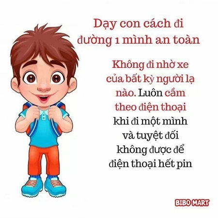 KỸ NĂNG SINH TỒN GIÁO VIÊN VÀ BA MẸ NÊN TRANG BỊ CHO TRẺ CON.