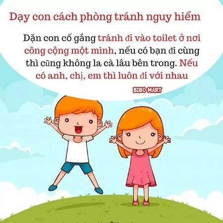 KỸ NĂNG SINH TỒN GIÁO VIÊN VÀ BA MẸ NÊN TRANG BỊ CHO TRẺ CON.