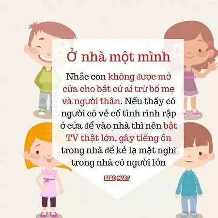 KỸ NĂNG SINH TỒN GIÁO VIÊN VÀ BA MẸ NÊN TRANG BỊ CHO TRẺ CON.