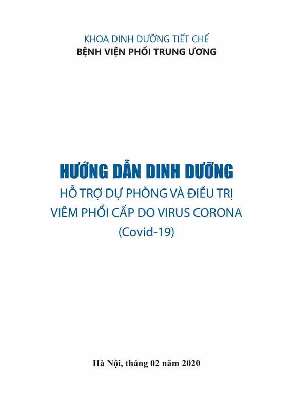 Ncov-19 Hướng Dẫn Dinh Dưỡng - 1