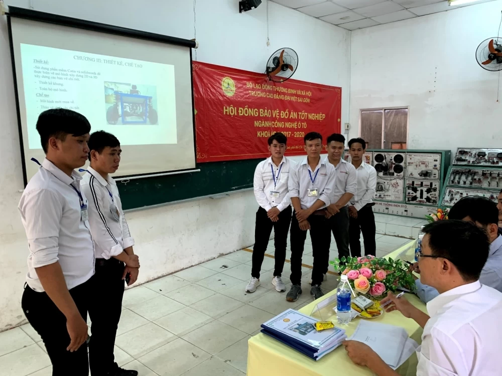 Những Sản Phẩm Đến Từ Đôi Tay Của Tập Thể Thầy Và Trò Khoa Công Nghệ Ô Tô Trường Cao Đẳng Đại Việt Sài Gòn