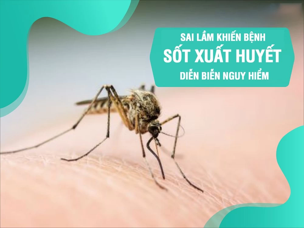 Sai lầm khiến bệnh sốt xuất huyết diễn biễn nguy hiểm
