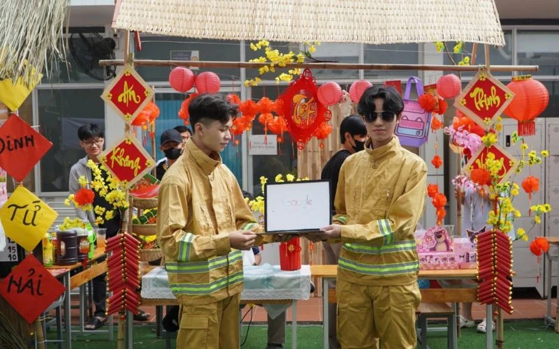 Sinh Viên Khoa Kỹ Thuật Công Nghệ Tỏa Sáng Tại Hội Xuân Trường Cao Đẳng Đại Việt Sài Gòn