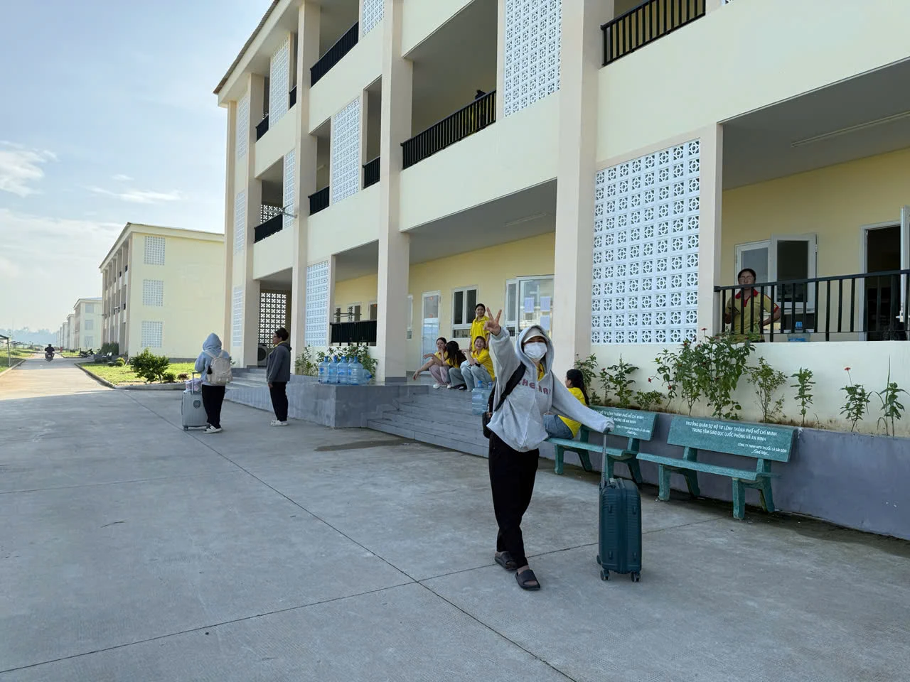 SINH VIÊN KHOA SƯ PHẠM ĐẠI VIỆT SÀI GÒN TRẢI NGHIỆM TUẦN ĐẦU NHẬP NGŨ